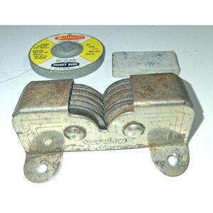 Lot Of 3 Eversharp Knife Sharpener & 2 Sharpening Stones For Precision Tool Main